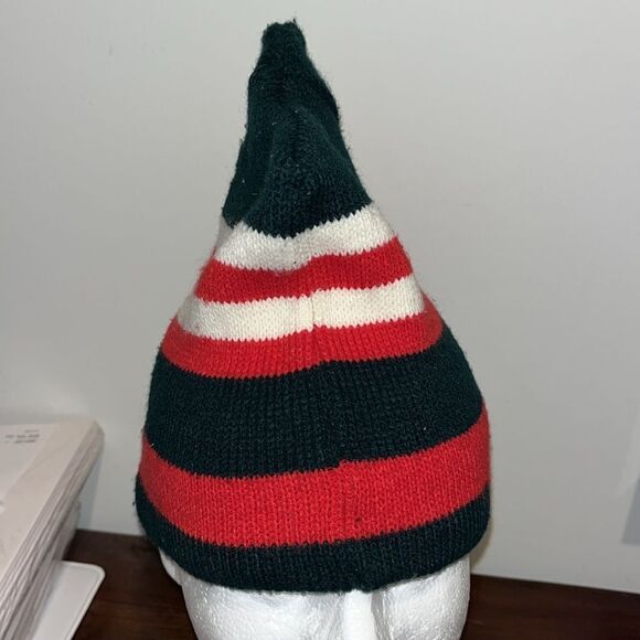 Japan Made Vintage Toboggan Knit Ski Snowboard Holiday Beanie Cap Hat Retro - Picture 5 of 6